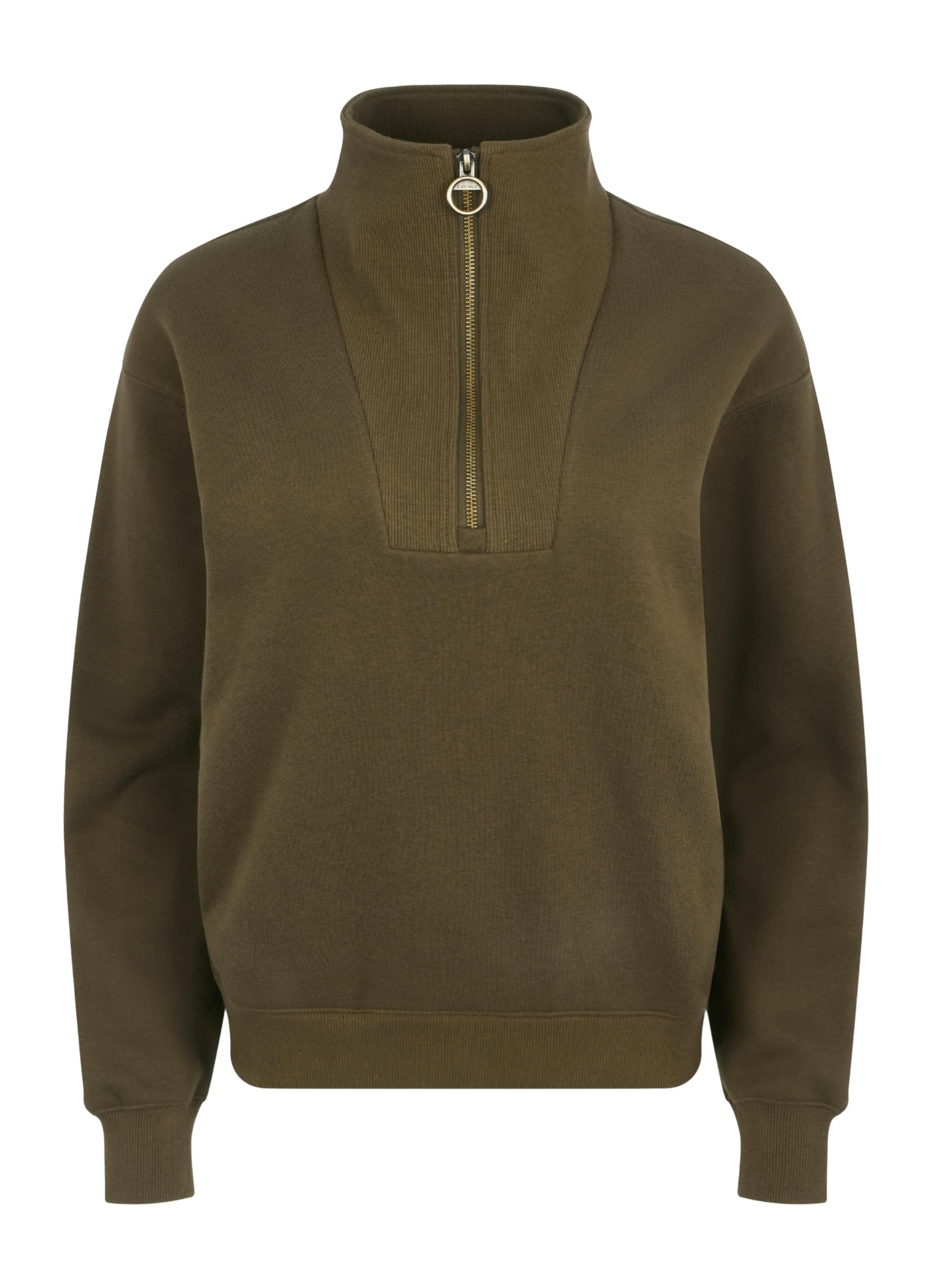 LeMieux Keira Quarter Neck Sweat - Relaxed Quarter Zip - Side Entry Pockets - Alpine - UK18