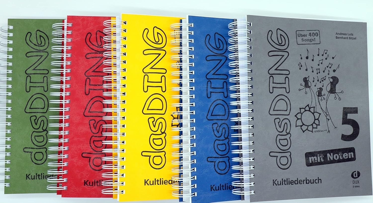 DAS DING Band 1-5 mit Noten Band 1 2 3 4 5 inkl. Inhaltsverzeichnis