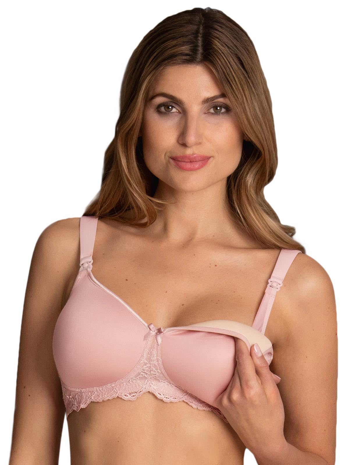 Anita Women's Non-Wired Padded Nursing Bra 5086 Rosewood 42 F