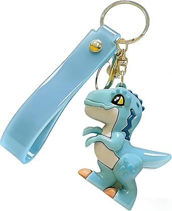 Cute Cartoon Dinosaur Keychain