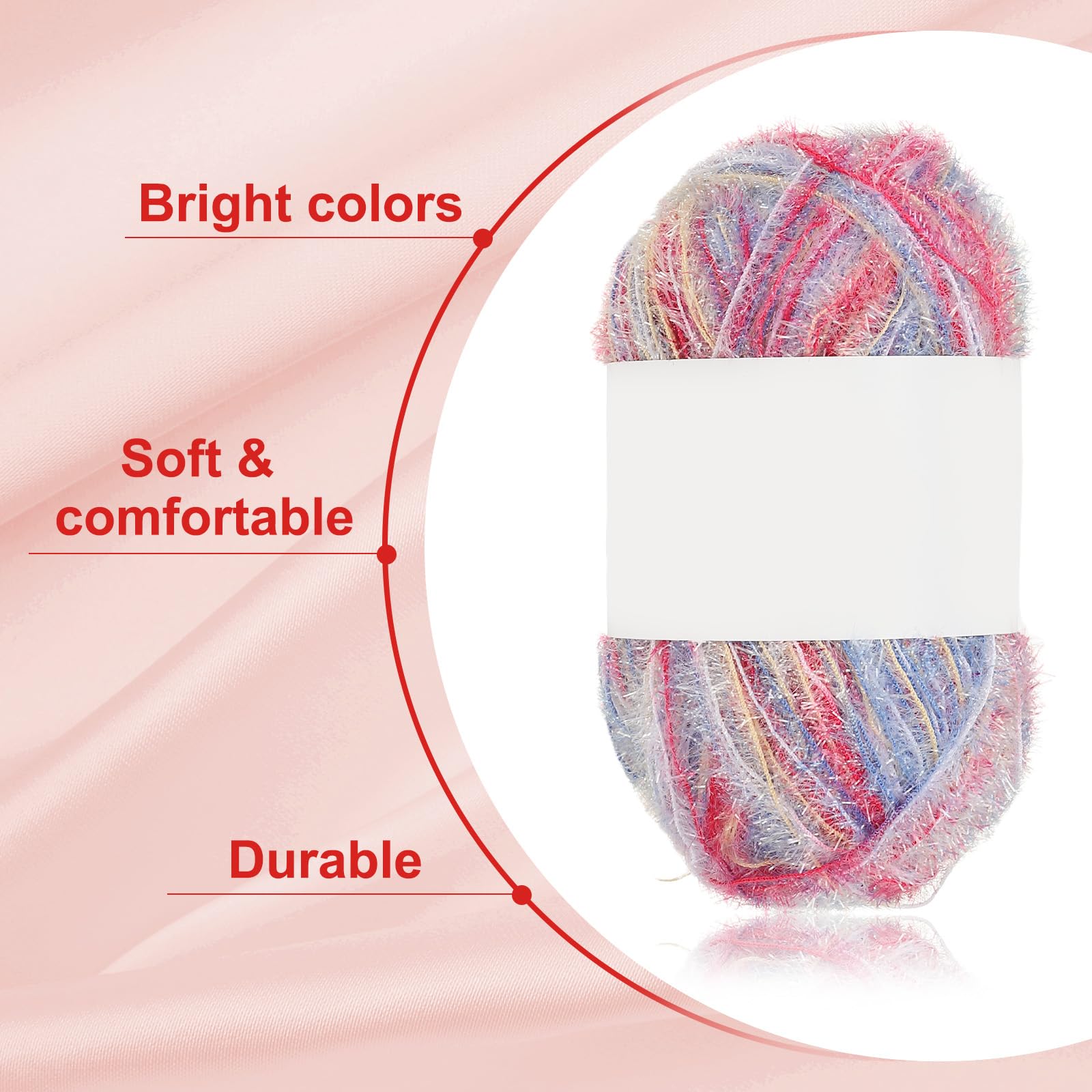 PATIKIL 218 Yard Scrubbie Yarn - Image 3