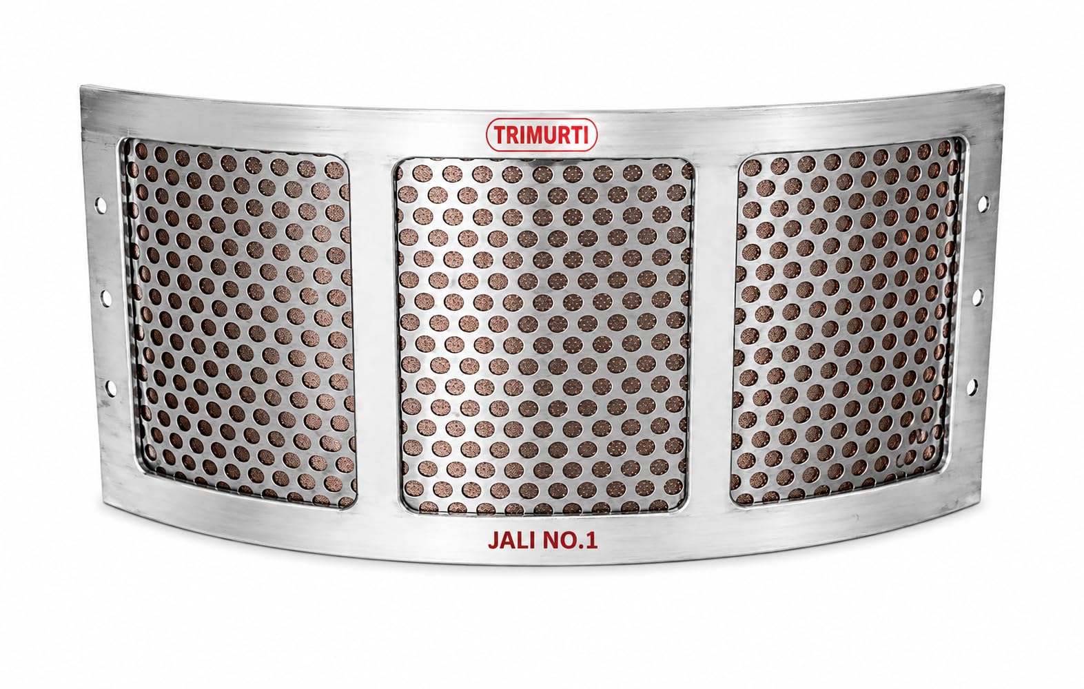 Trimurti 3 HP 2 in 1 Aluminium Jali No.1 for Pulverizer Machine (NO.1) | Rust Proof & Corrosion Resistant, Easy to Install & Clean, Strong & Durable, 25x12x12 cm, 150 gm, Stainless Steel Frame-picture-28