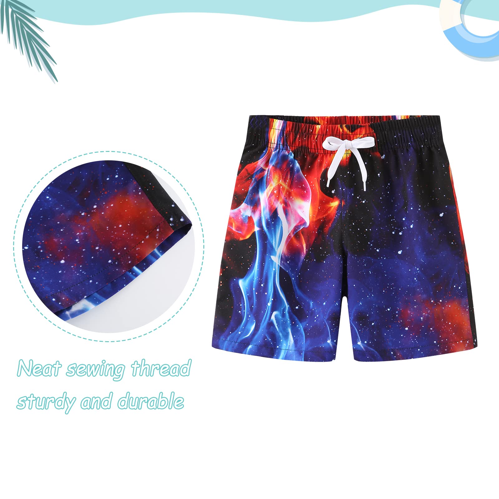 Jungen Badeshorts Kinder Badeanzug Schnelltrocknend Badehose