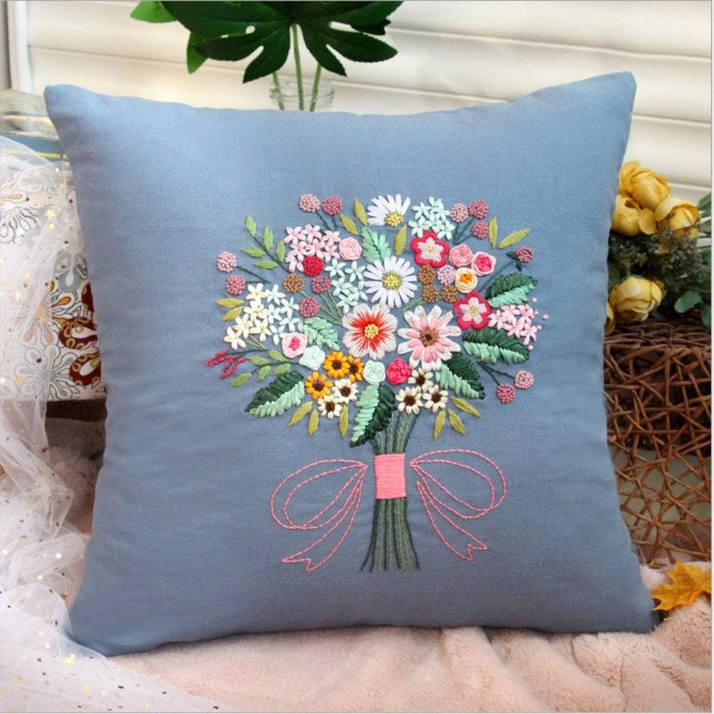 Amazon F Fityle クロスステッチキット 枕カバー クッションカバー ピロケース Diy 手作りキット 刺繍キット 針仕事キット 刺しゅうキット 通販