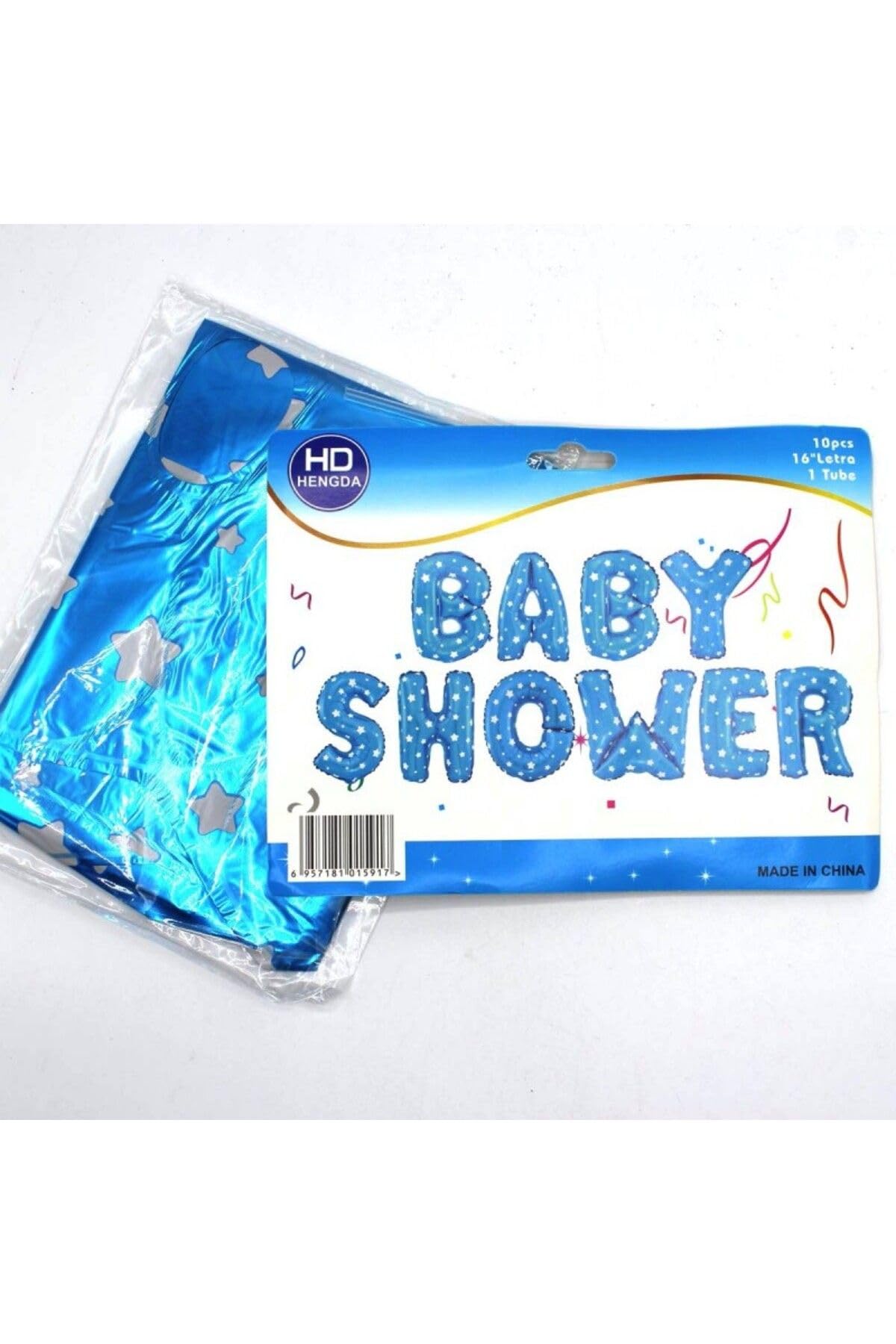 Folyo Balon Baby Shower 16 Inç Mavi