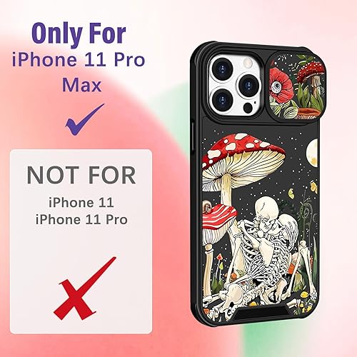 Miniatura 368 de Funda 2 en 1 para iPhone 11 para mujer, linda funda para teléfono para niñas, diseño de mariposas y flores, diseño Kawaii bonito y único con funda