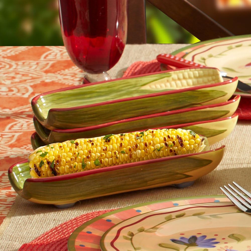 Exclusive Discount 50% Price Pfaltzgraff Napoli Corn Dish (Corn Dish, Set of 4) One-Day Sale: Up to 70% Off Pfaltzgraff Napoli Corn Dish (Corn Dish, Set of 4)