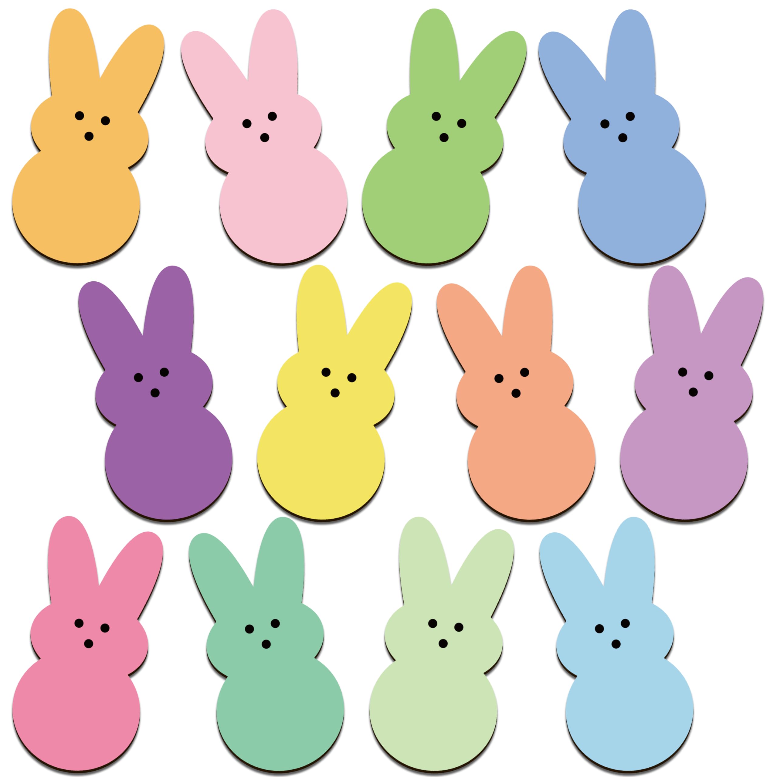 Aimants de réfrigérateur lapin de Pâques pour suspendre vos notes avec style