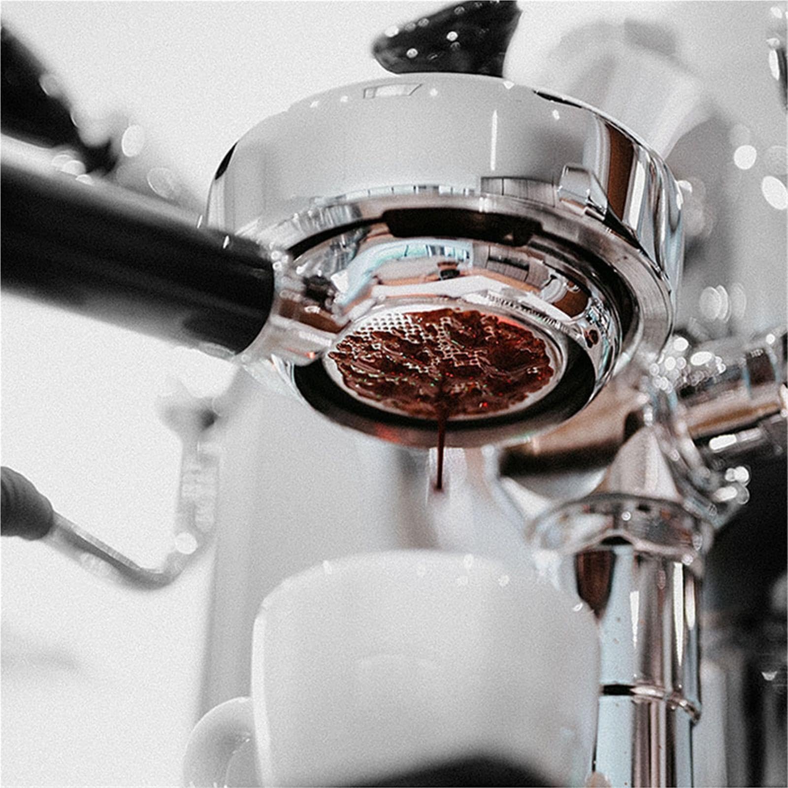 Porte-filtre À Café Sans Fond De 58 Mm, Compatible Avec GAGGIA, Panier De Filtre De Remplacement Pour Machine À Expresso, Accessoires Barista, Outils À Café(Stainless Steel-02)