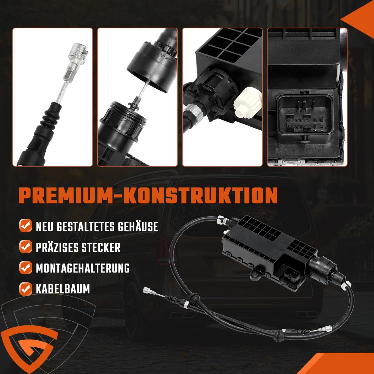 Elektronisch Feststellbremse Handbremse Stellmotor Steuereinheit Kompatibel mit Mercedes-Benz V-Klasse & Vito W447 A4479068700