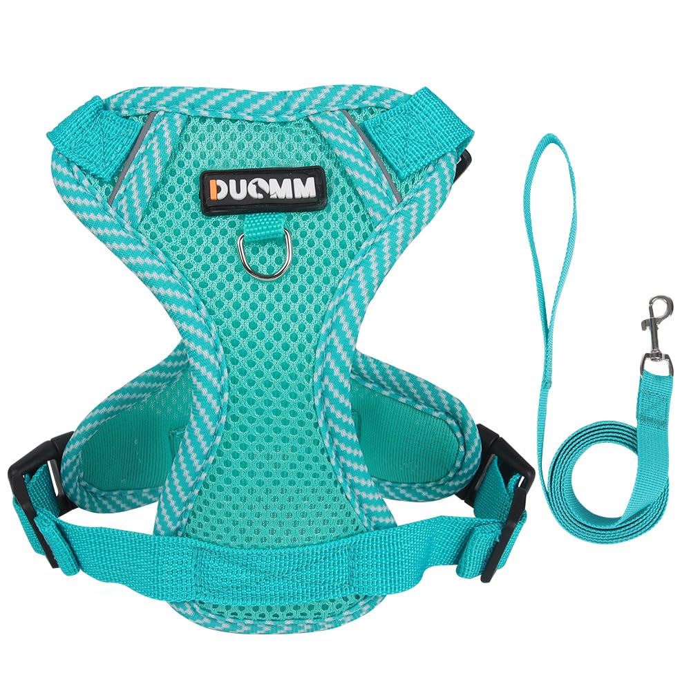 No-Pull Dog Harness for 7-10 lbs Pets, Reflective Escape-Proof Vest with Front Clip, Includes 1.5m Leash - image 3