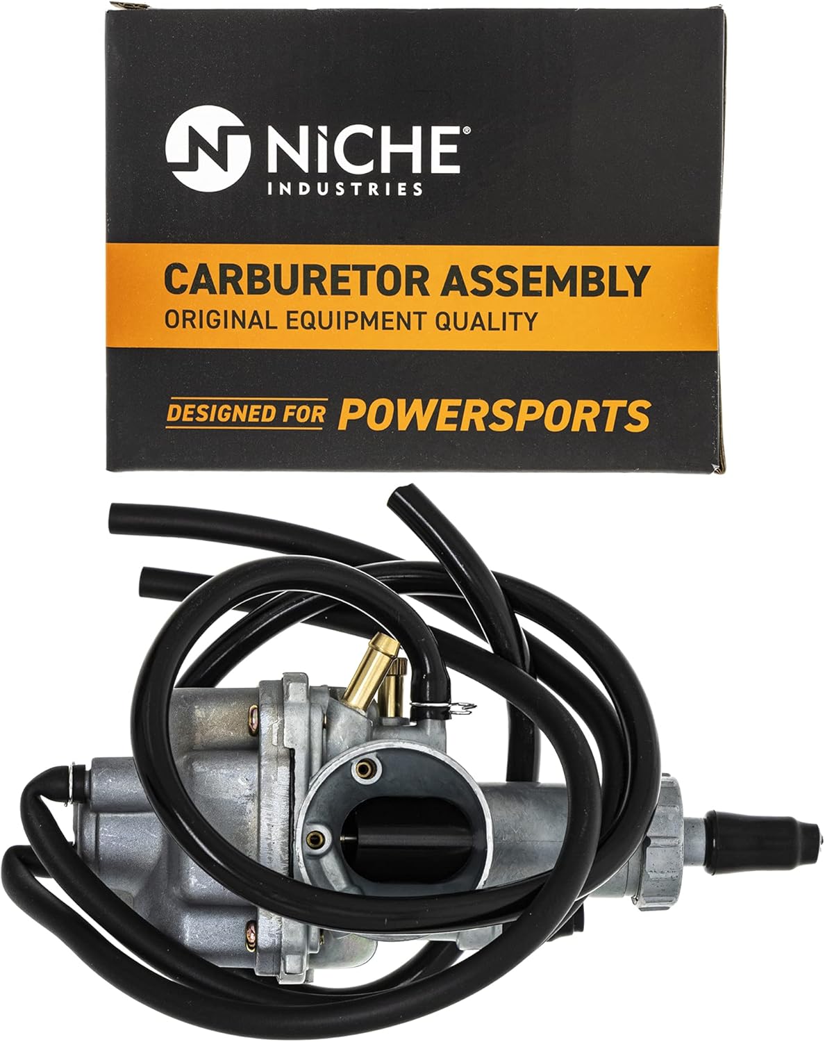 NICHE Carburetor Assembly For 1988-1999 Kawasaki Bayou 220 KLF220A 15003-1080 ATV