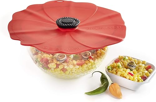 Miniatura 3 de Colección Poppy de Charles Viancin, 6 pulgadas, Rojo