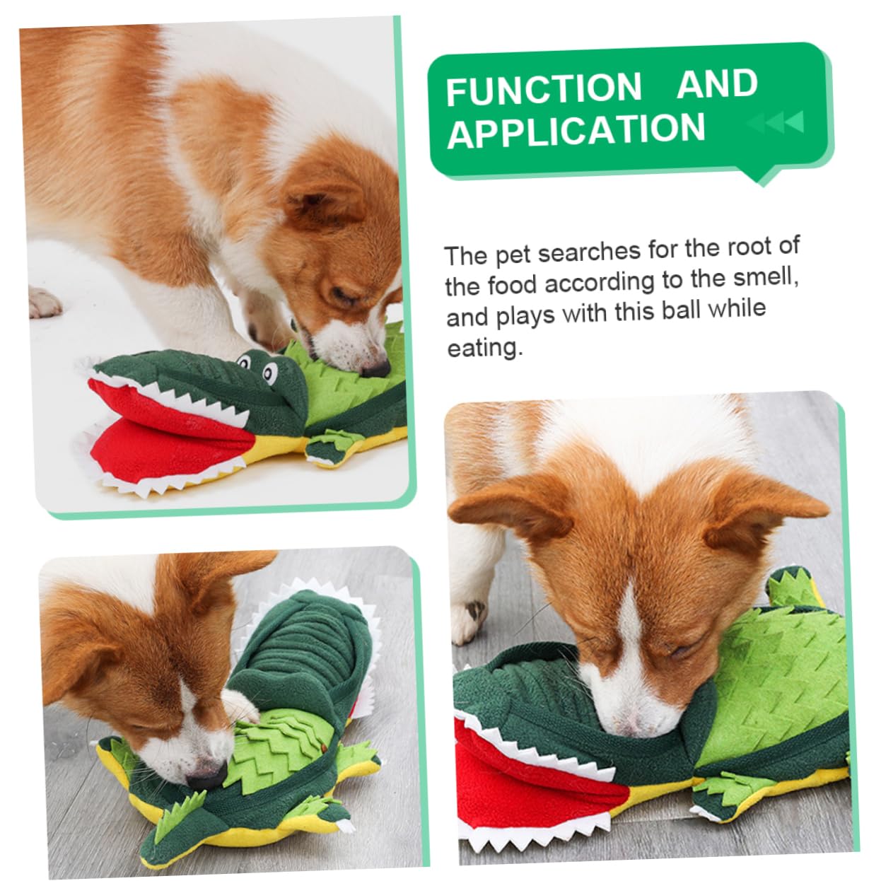 Toddmomy Juguete De Peluche Masticable para Perros Juguete De Entrenamiento Comida Escondida para Cachorros