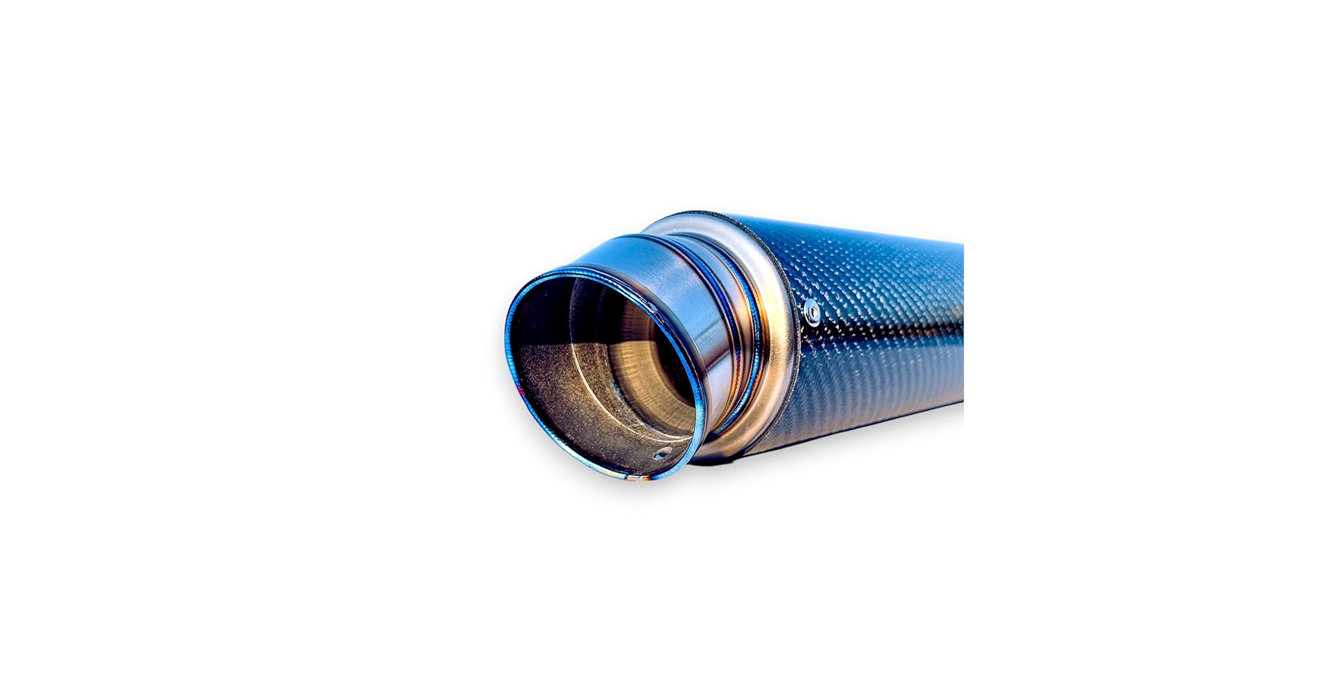 Amazon | 汎用! 60.5MM チタン カーボン TI CARBON サイレンサー