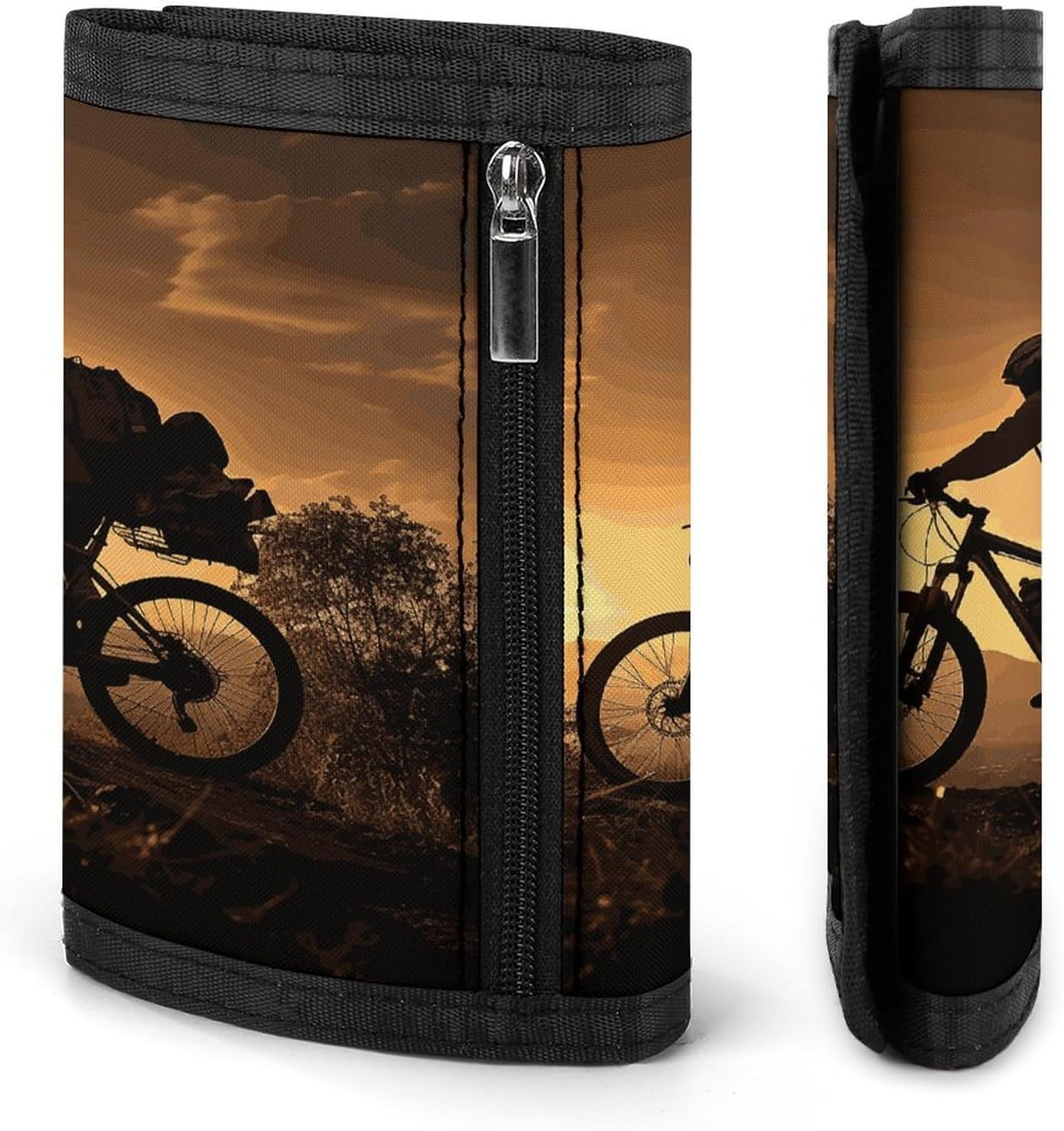 Mountain Bike Trifold Wallet with Cash Pocket & Card Holder image 5
