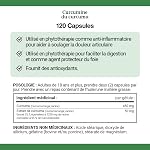Nature's Bounty Pilules de Curcuma Curcumine et Supplément de Santé Botanique, Aide à Soulager la Douleur Articulaire, Source d'Antioxydants, 450mg, 120 Capsules, Multicolores