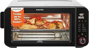 Instant Pot 6-Slice Air Fryer Toaster Oven with InstantHeat Technology, 10-in-1