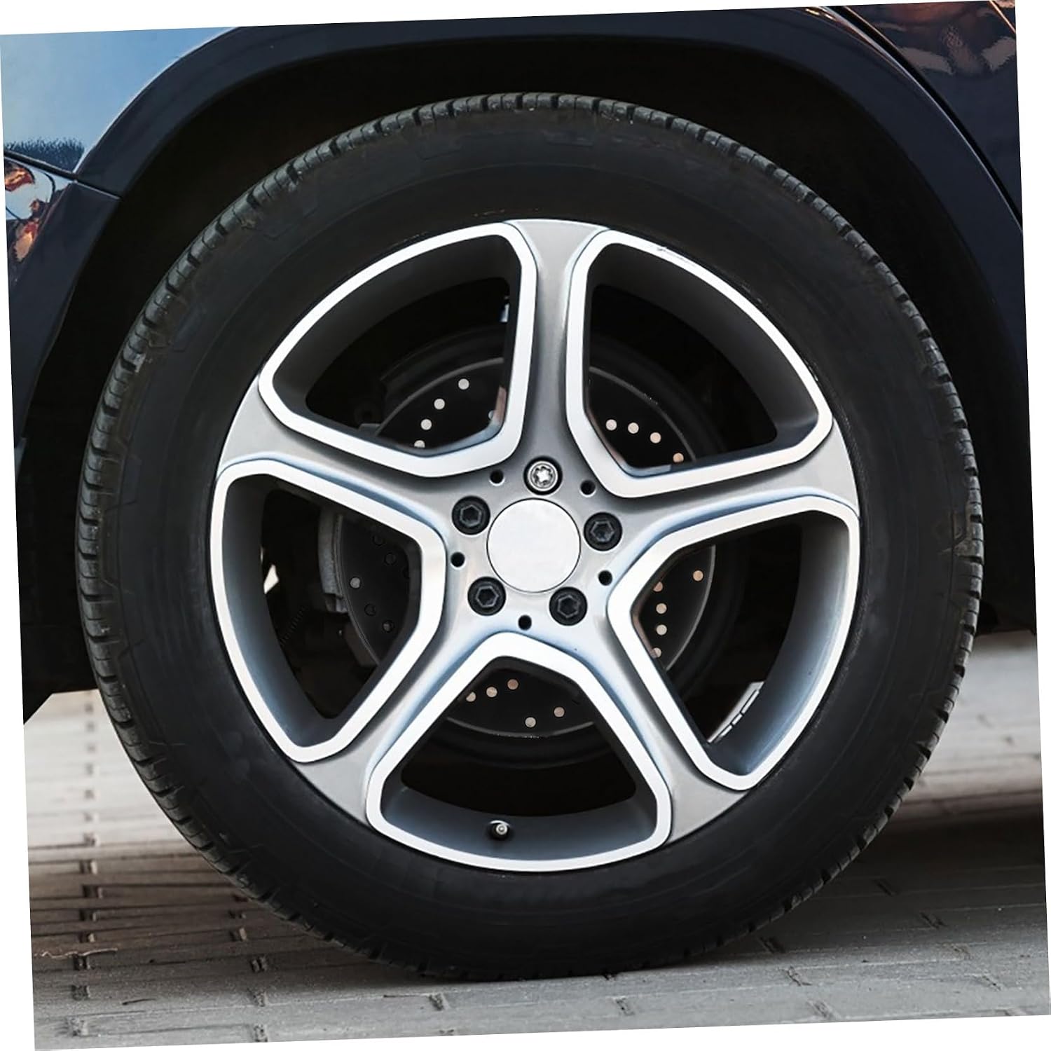 1pair Aluminum Alloy Brake Disc Cover Durable and Eye-catching Vehicle Aesthetics for Car Disc Brake Protection Easy Installation Compatible Various Models