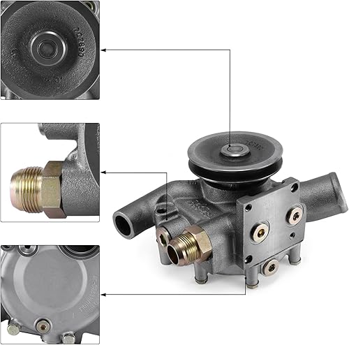 Miniatura 2 de Bomba de agua 7E7398 (cojinete C & U) 4P3681 7C4508 1593141 3522160 1318238 para Caterpillar CAT 924F 928F 928G 950F 950FII 960F Motor 463 WF1 3111