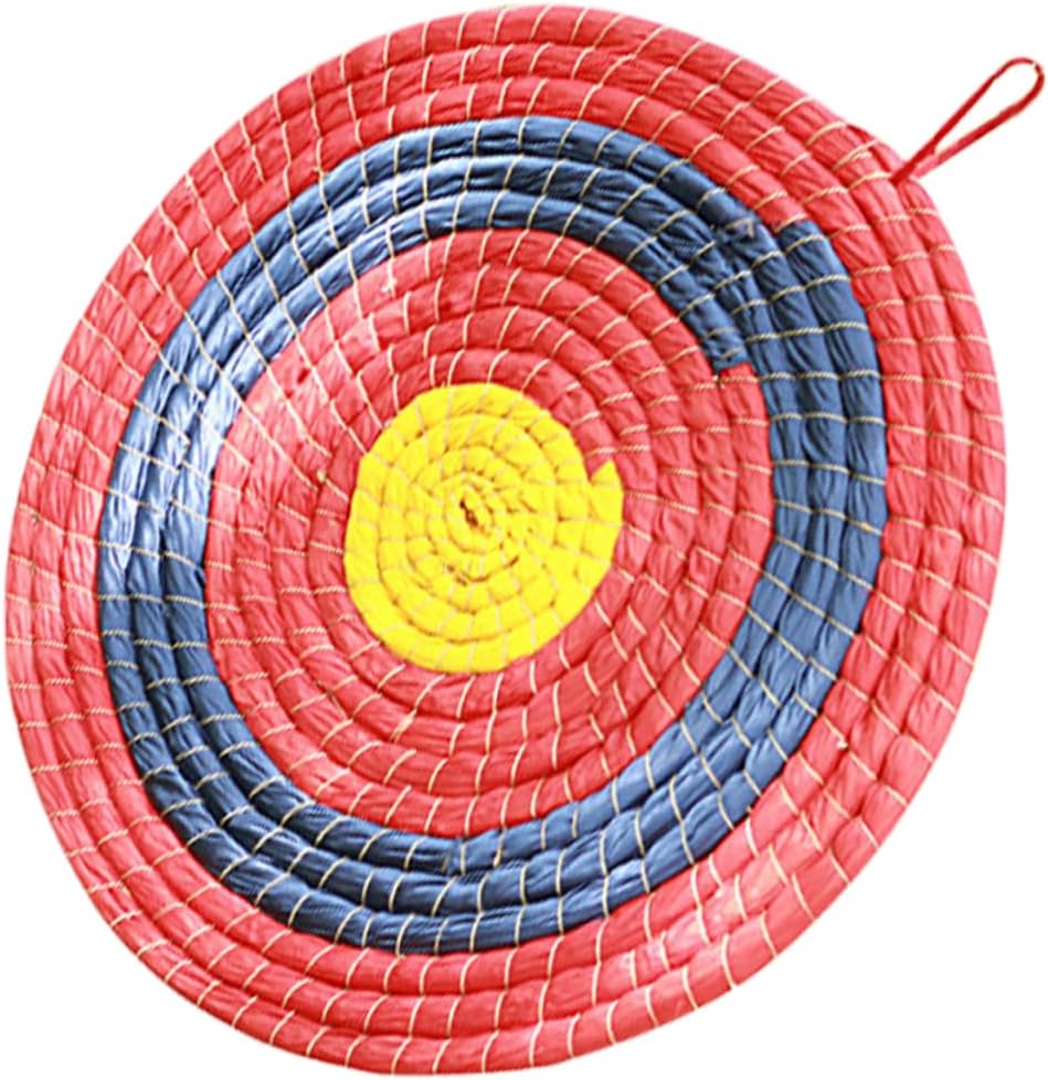 Extra Archery Target Ring Grass Target Straw Material Archery Training Plate for Boys and Girls Adults