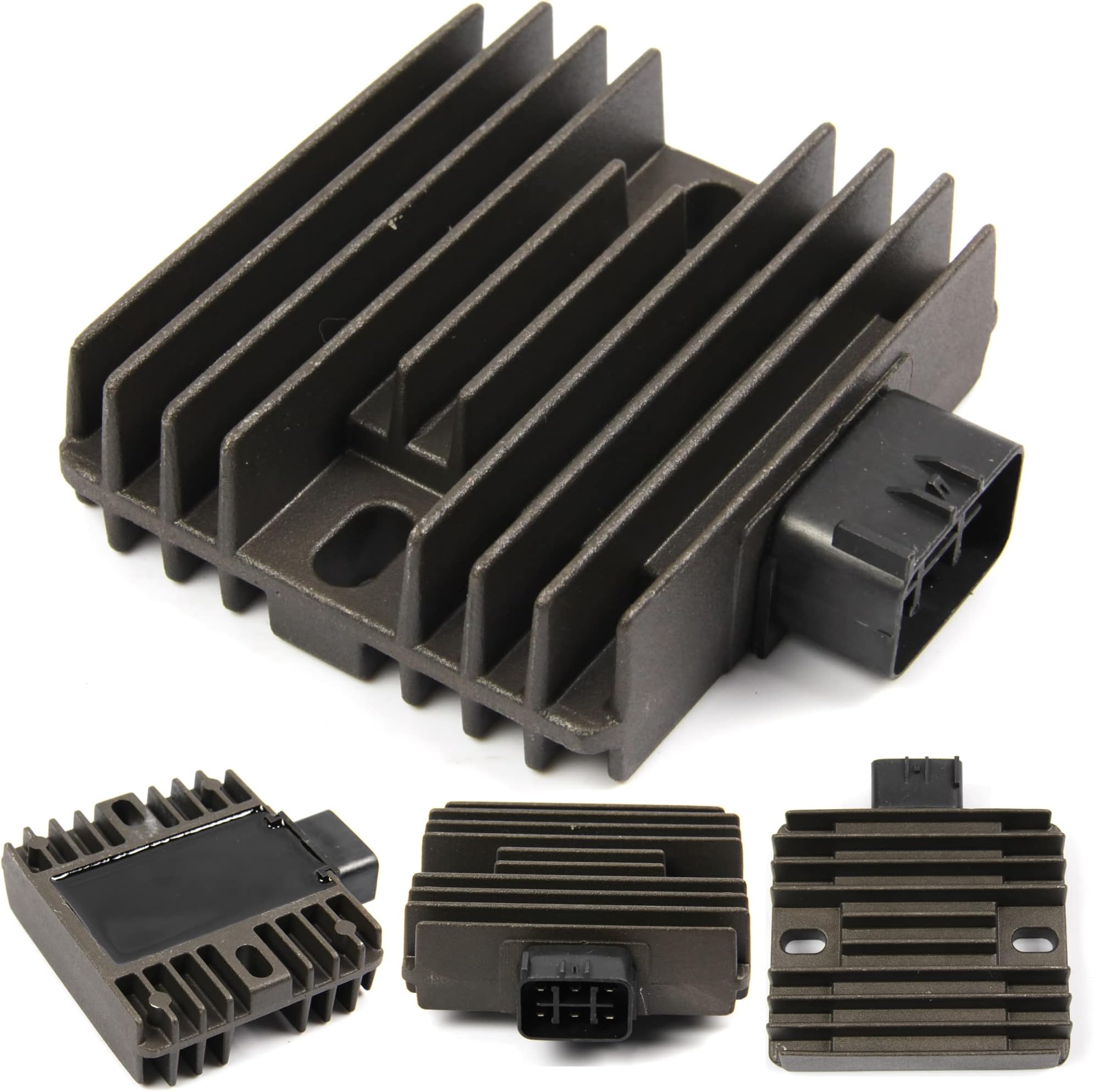 Voltage Regulator Rectifier Compatible with SUZUKI LT-A 700X King Quad 4x4 06-07 / LT-A400 2WD Eiger 2WD 02-05 4WD Eiger 4WD 02-09 / LT-A450X King quad 07-10