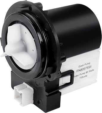 2026 UPGRADED DC31-00054A DC31-00016A 62902090 Washer Drain Pump Replacement for Samsung Kenmore Washing Machine Drain Pump 85 Watts 110 Volts - Replaces AP4202690 PS4204638 by Techecook
