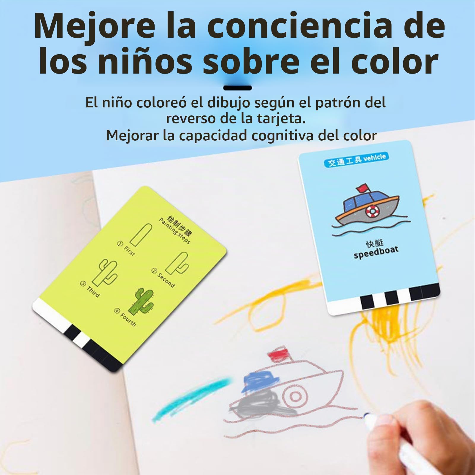 Robot de Dibujo Educativo Interactivo para Niños con 100 Cartas Mágicas, Juguete para Niñas