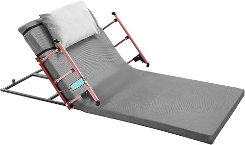 Miniatura 12 de VEVOR Respaldo elevador eléctrico para cama, capacidad de 300 libras, respaldo de cama de elevación ajustable de 4 a 68, con rieles plegables para