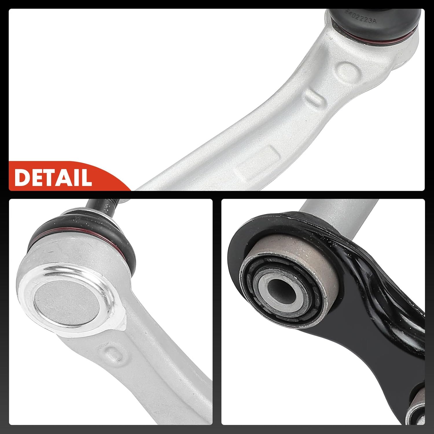 A-Premium Set of 6, Rear Upper Control Arm Kit, with Ball Joint & Bushing, Compatible with BMW X5 2011 2013-2018, X6 2008-2018