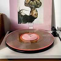 Vista 2 de Alfombrilla para Tocadiscos Tapete del Plato Slipmat: Plato de Tocadiscos de Acrílico Alfombrillas Deslizantes de Vinilo para Tocadiscos