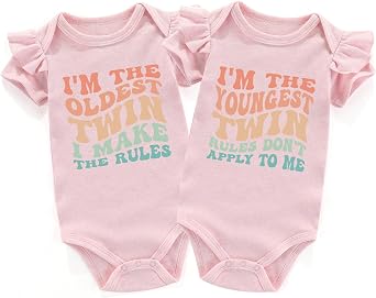 Im the oldest twin youngest twins baby items must haves newborn twin outfits boy and girl infant baby clothes