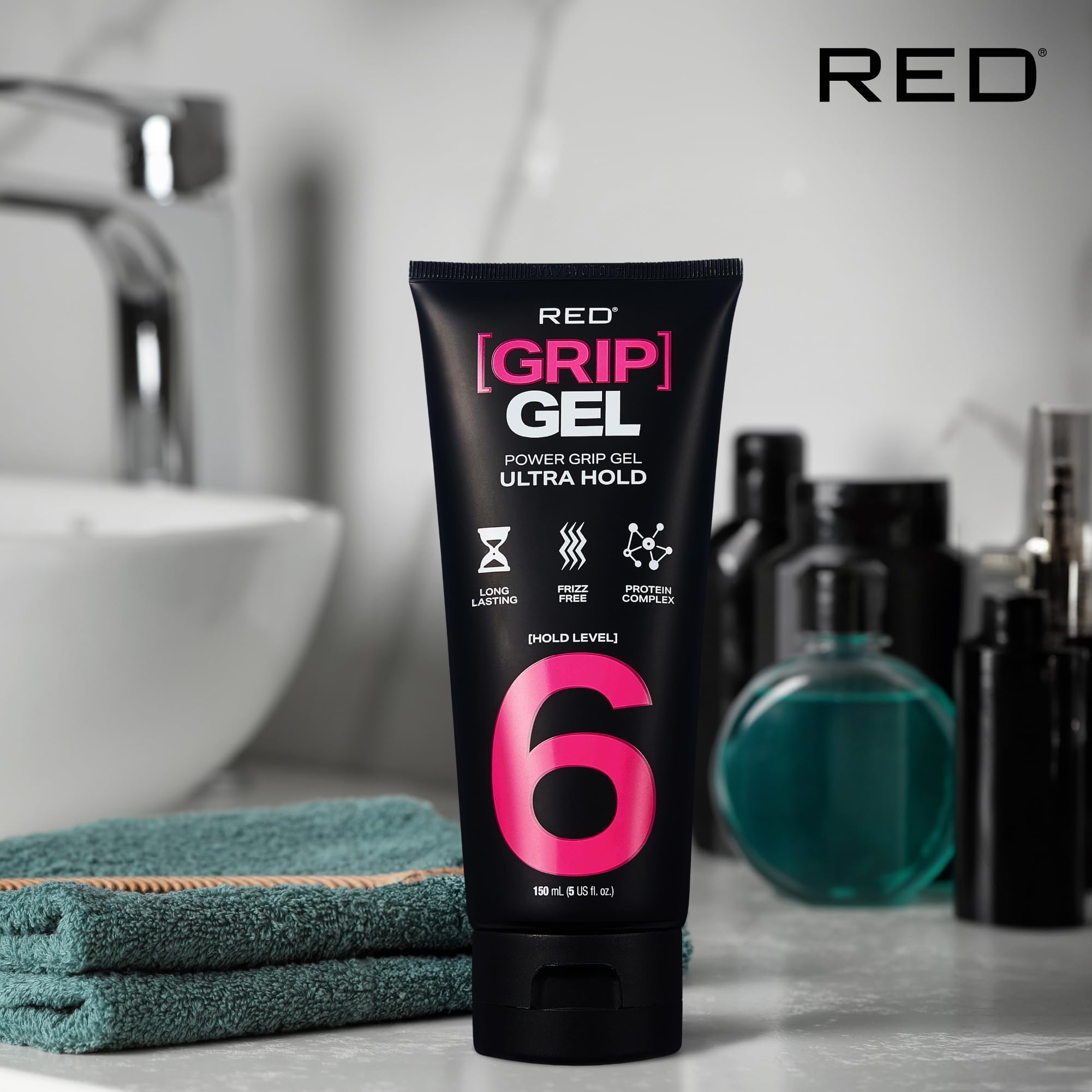 Amazon.com : Red by Kiss Power Grip Gel – Long-Lasting Hold, Frizz