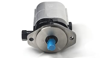Chief Two-Stage Pump - Compact 2 Stage Hydraulic Log Splitter Pump - Wood Splitter Pumps, 3600 Max RPM, 3045 PSI, 28 GPM, 1 NPT Inlet and 3/4 NPT Outlet Ports, 2 Bolt Flange Mount, Drive Shaft 5/8"