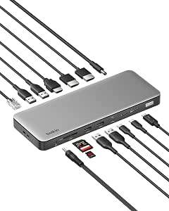Belkin Thunderbolt 4 Docking Station Triple Display 96W 14-in-1 USB-C Hub