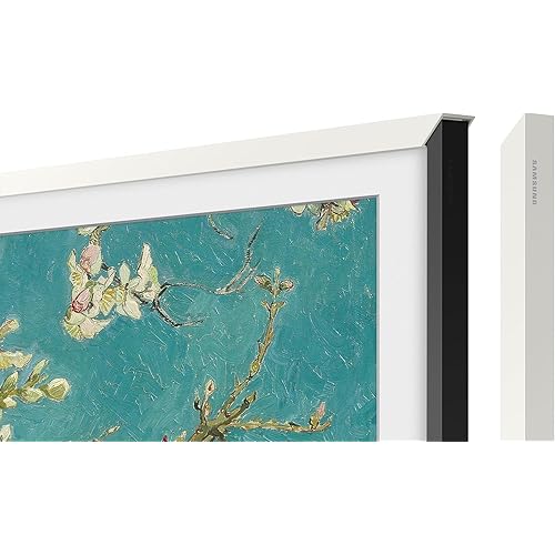 Samsung 50-Inch Class The Frame LS03F 4K QLED Smart TV (2025 Model) + Includes White Bezel Value $149 - VGSCFA50WTB