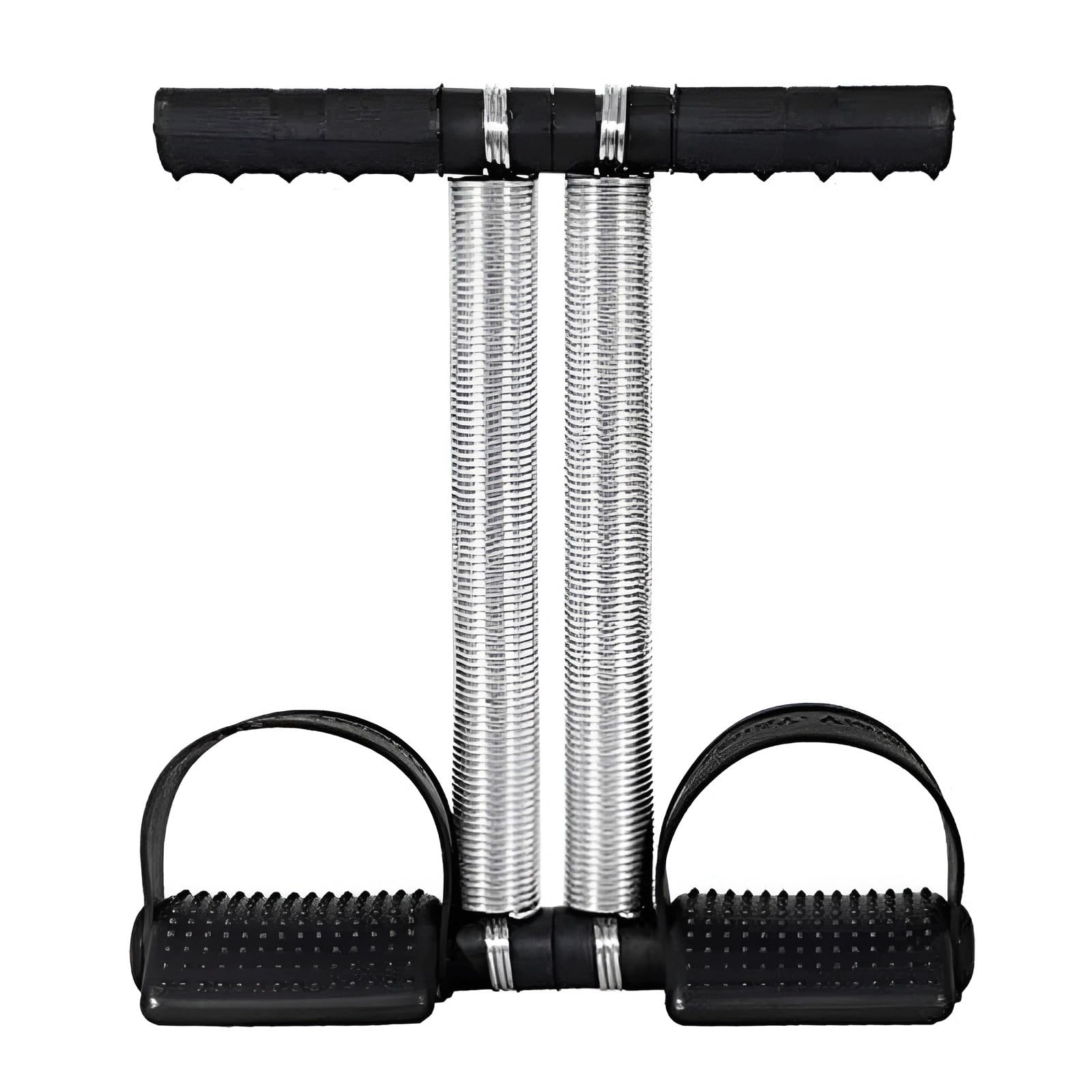 Double Spring Tummy Trimmer for Weight Loss – Heavy Duty Ab Exerciser and Core Stomach Workout Equipment for Home Gym, Portable Waist Trimmer Dual Resistance Band Body Fat Buster for Men and Women-picture-20