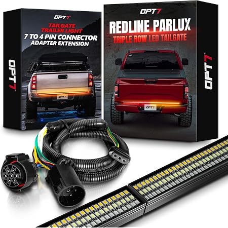 OPT7 4-Piece Mounting Brackets For Redline Triple Row LED Tailgate Light Bar - View #3