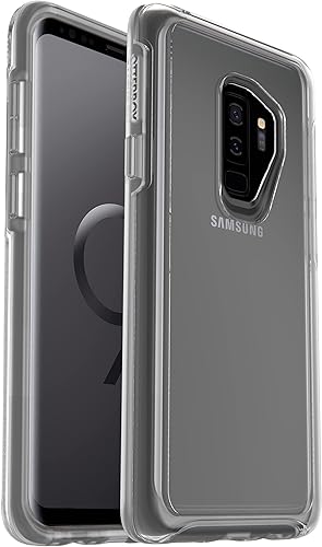 OtterBox Symmetry Series - Funda para Samsung Galaxy S9 Plus borde transparenteesmerilado