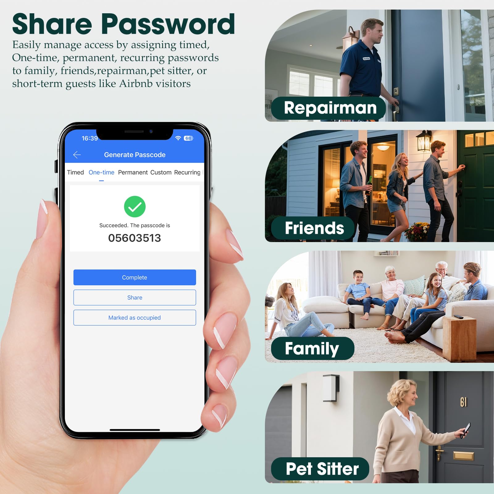 PAIRIER Boîte à Clés Sécurisée Extérieur Murale Avec Manipuler | Contrôle Via l'Application TTLock, Déverrouillage Par Bluetooth Et Code Secret, Pour Airbnb, Agents Immobiliers, Bureaux