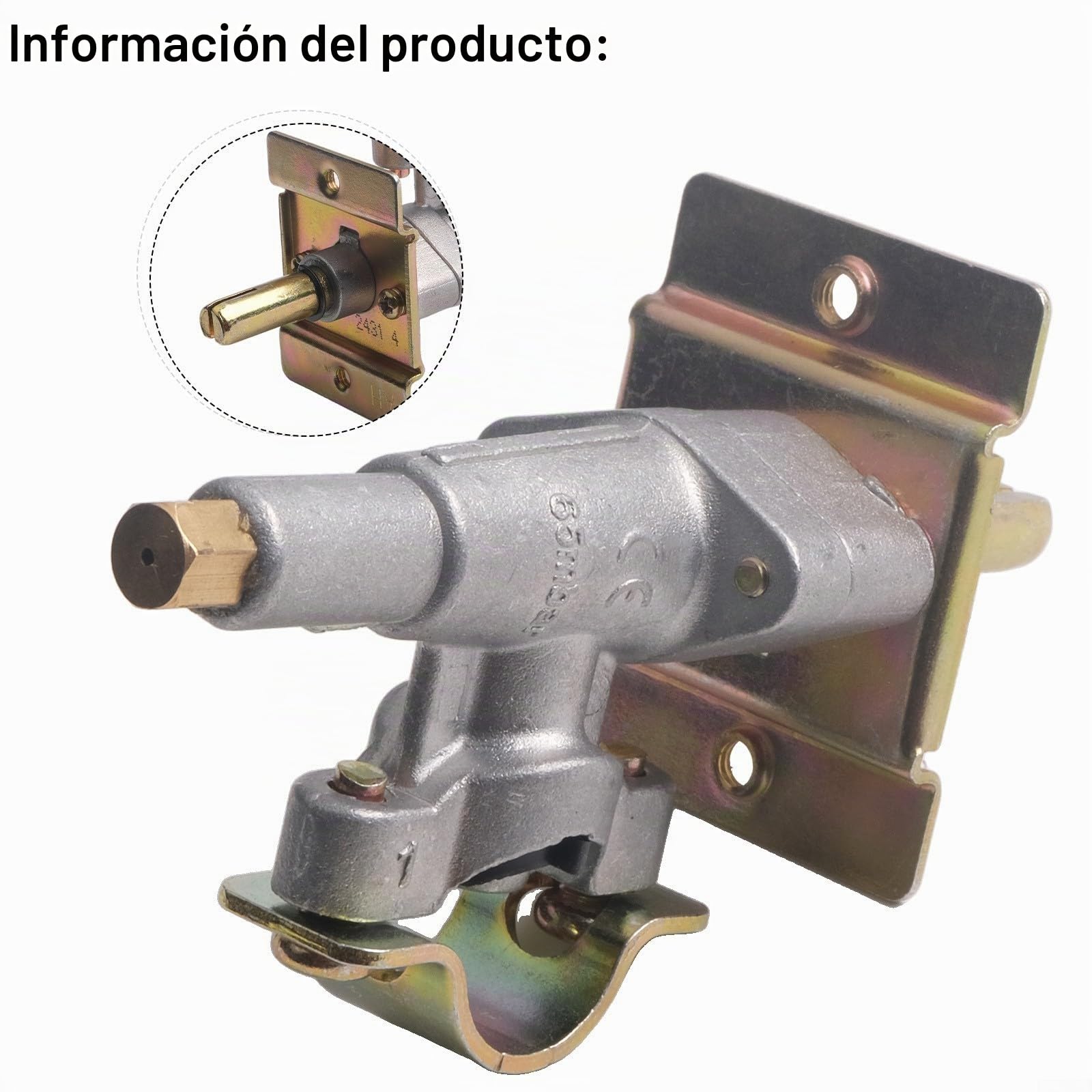 Válvula de control de gas para parrilla, piezas de repuesto para parrilla de barbacoa de 36 pulgadas, 4 quemadores 1565 1554 1836 1866 y 2 quemadores 1517 1651