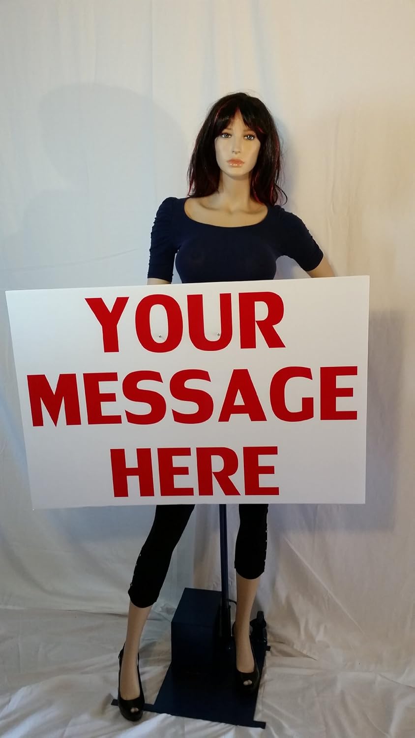 Tiffany Your Female, Batterypowered Mannequin in Motion The 1 Signspinning