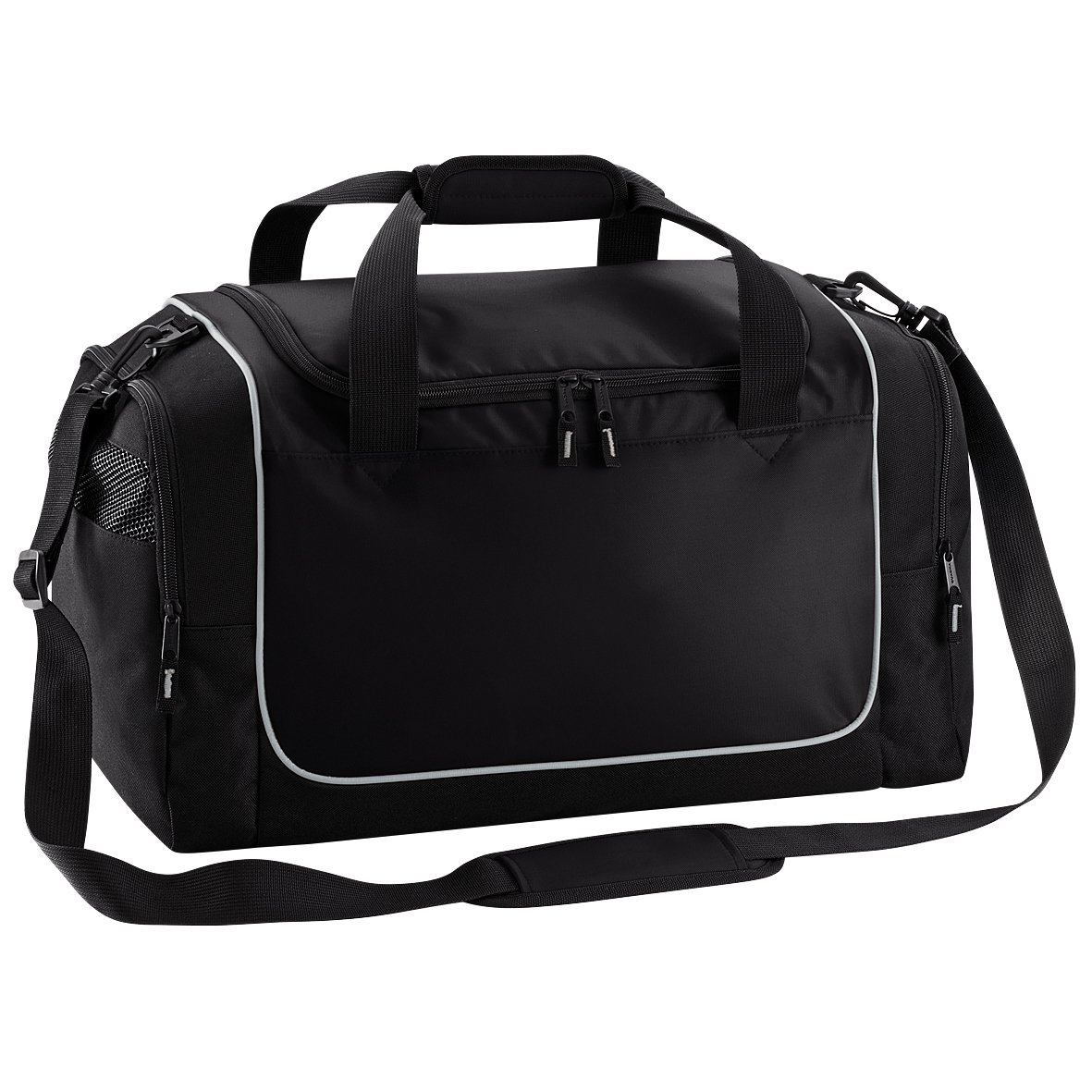 Quadra QS77 Teamwear Locker Bag - Black/Light Grey โ image 1