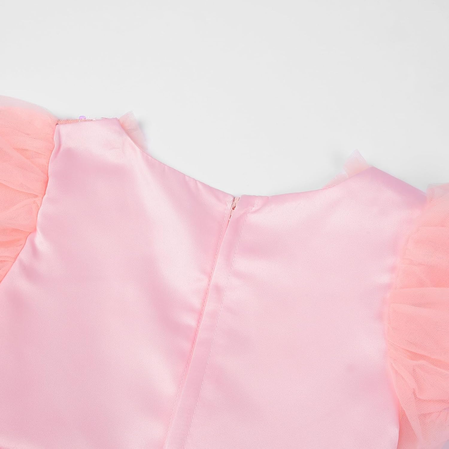 JerrisApparel Girls Princess Puffy Tulle Dress Wedding Pageant Party Prom Formal Ball Gown - Image 5