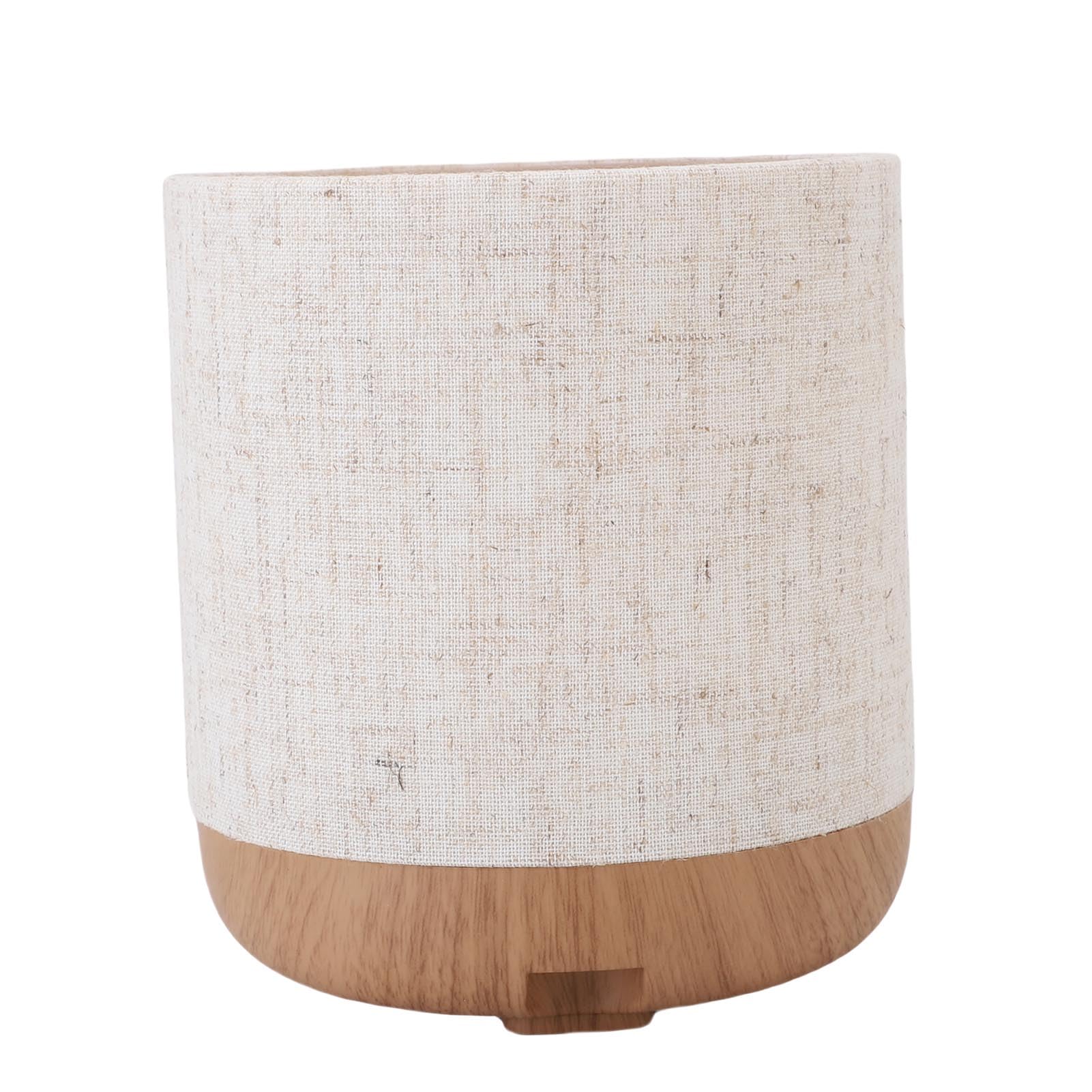Bewinner Diffuseur D'huiles Essentielles 200ml avec Abat-Jour en Tissu, USB