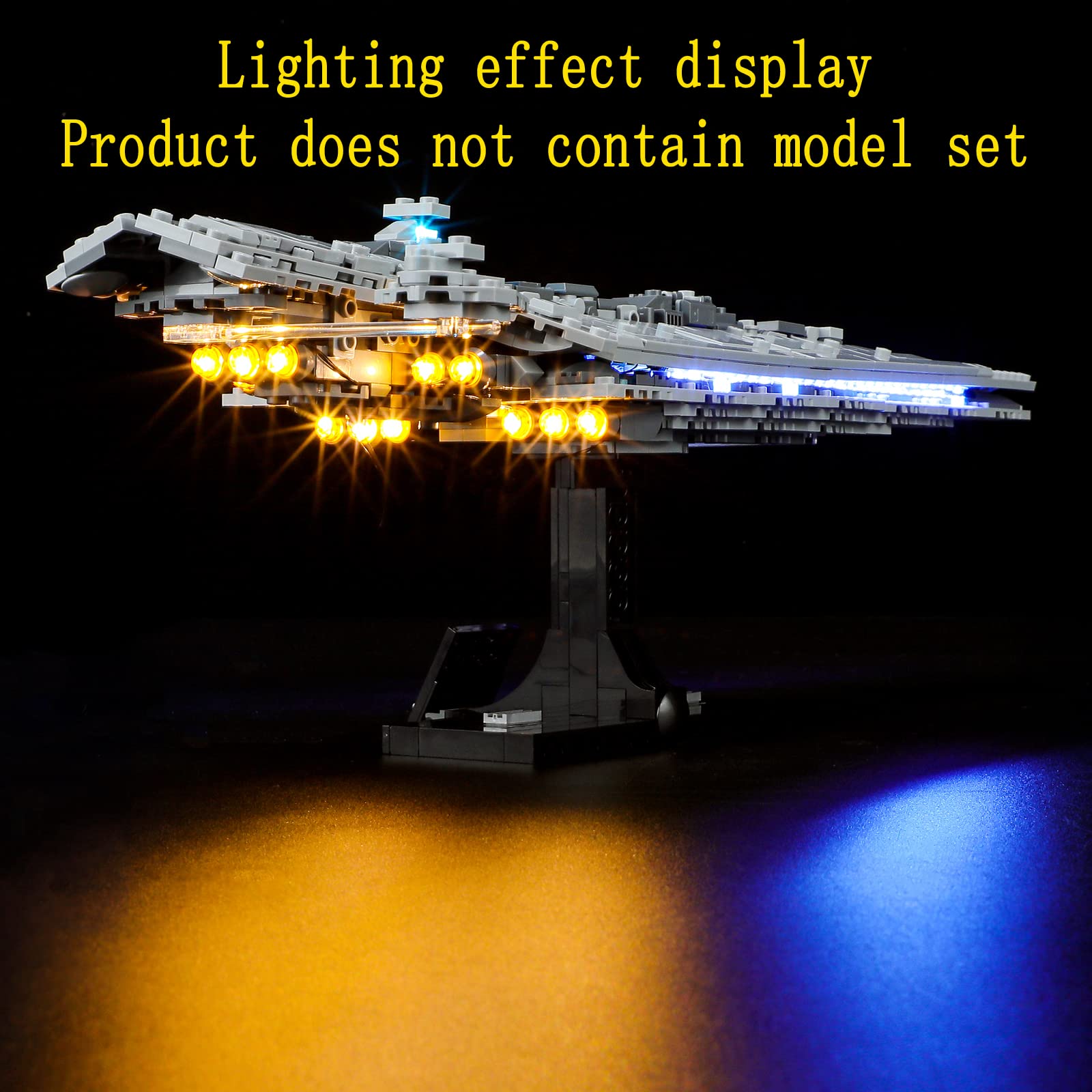 LIGHTAILING Kit di Illuminazione a Led per 75356 Super Star Destroyer Executor Modello da Costruire - Set di luci a LED compatibile con il modello (non includere il modello
