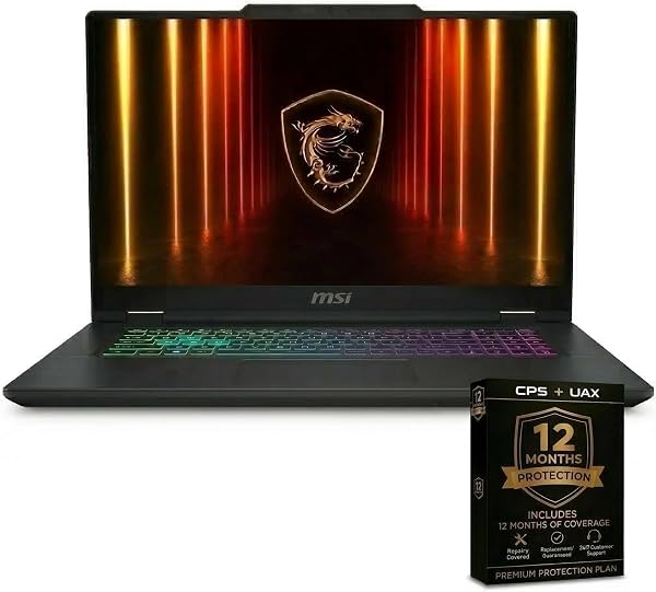 Laptop Gamer MSI Cyborg 15 de 15.6 Pulgadas, Intel Core 7 240H, NVIDIA GeForce RTX 5060, 32GB RAM, 1TB SSD, Pantalla FHD 144Hz, WiFi 6, Bluetooth, Windows 11, Garantía CPS de 12 Meses