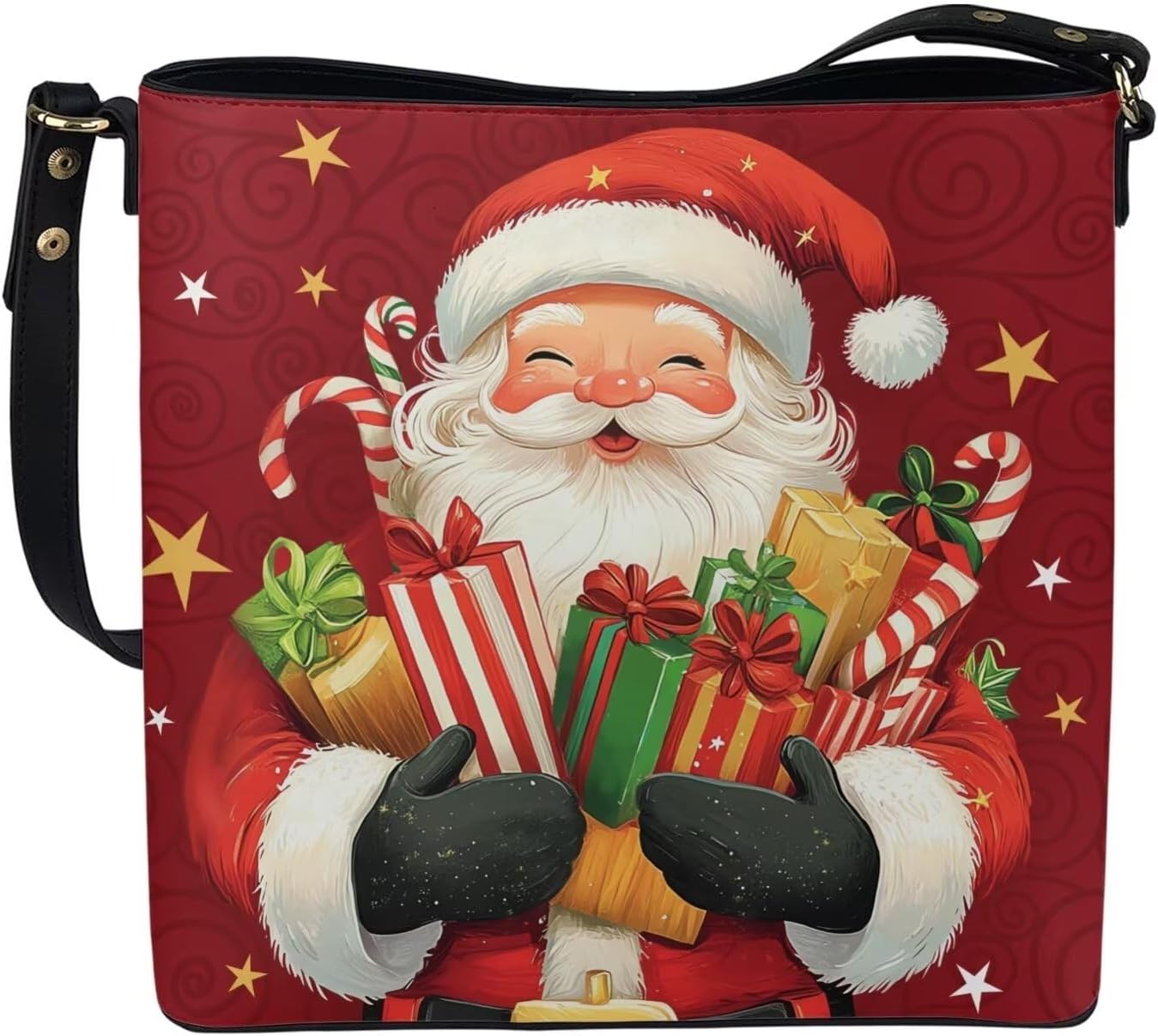 HUGS IDEA Hoho Bag for Women Crossbody Purse Leather Handbags Laides Shoulder Bags