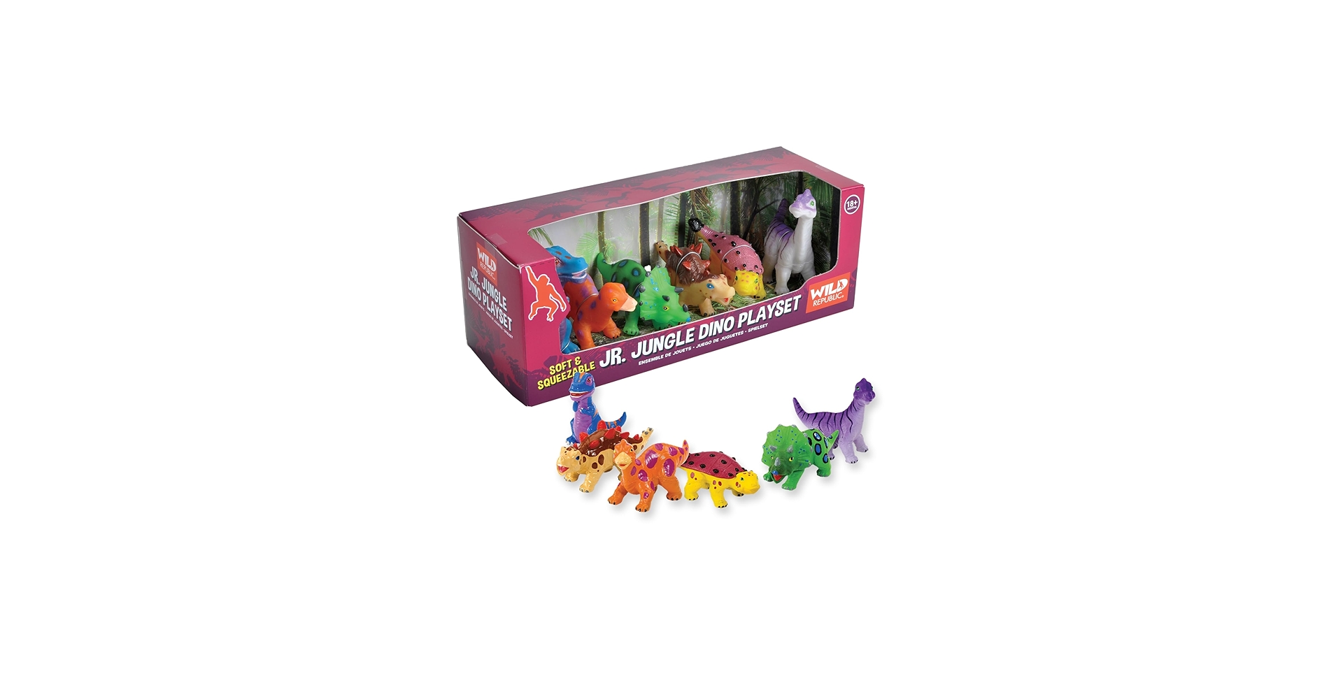 【新品】JURASSIC / LIVE THE WILD SIDE　赤ケース Action Figure Jurassic World with Sounds 10cm. JGB58