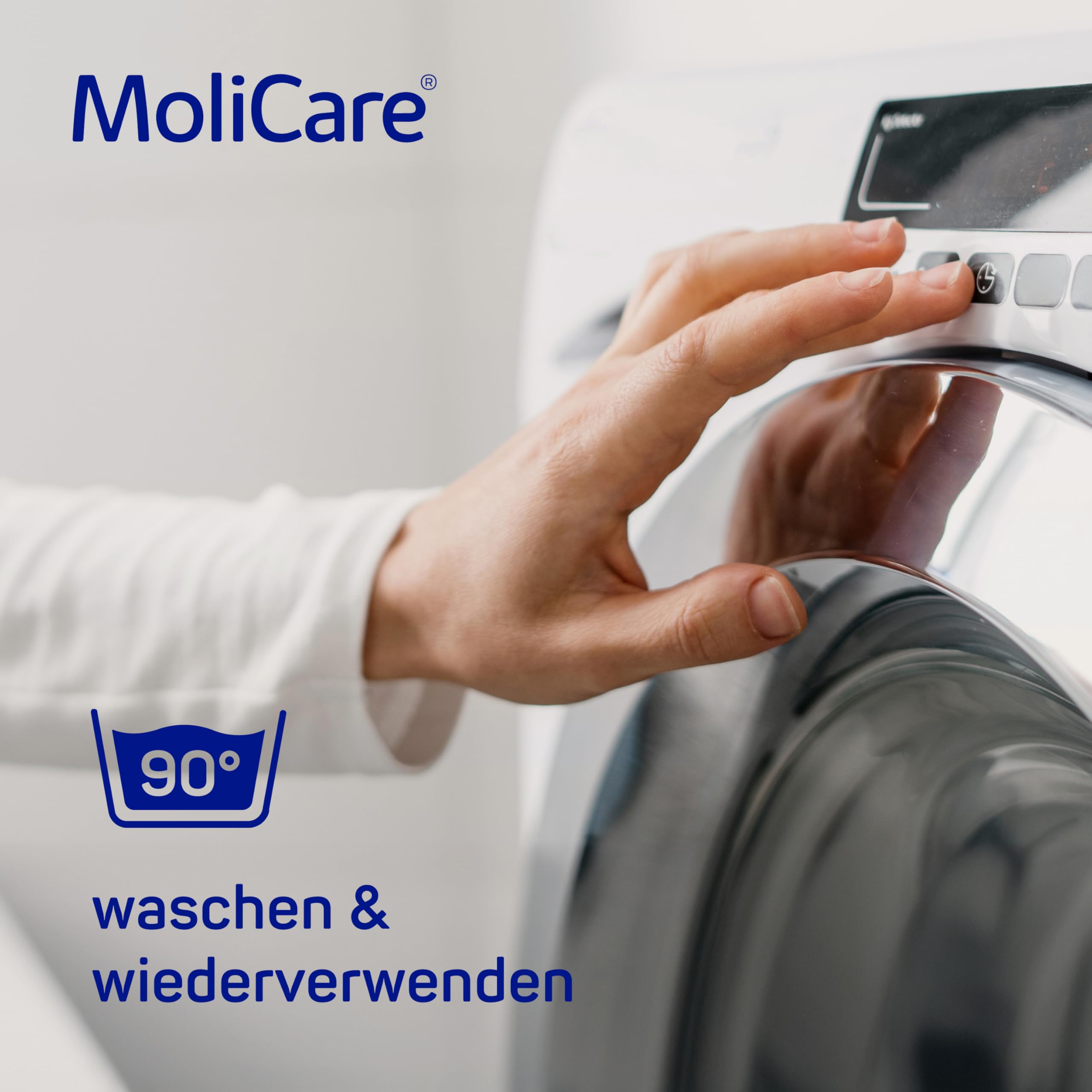 MoliCare Premium Bed Mat Textile 7 Tropfen | 75x185 cm + Flügel | 1 Stück